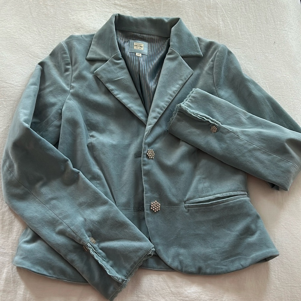 Dusty Blue Vintage Old Navy Jacket